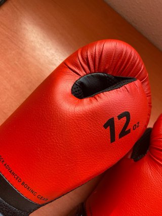 Guantes de Boxeo Outshock Rojos 12oz