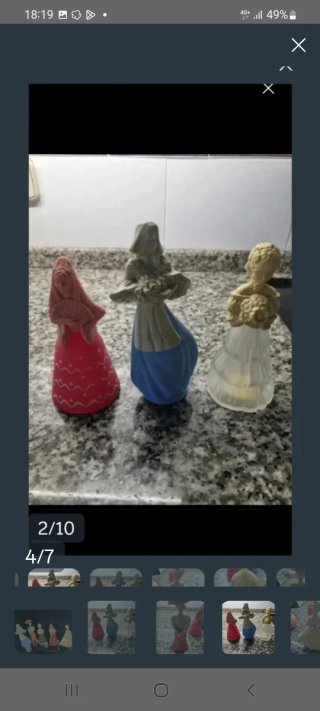 Colonias de avon vacias Figuras decorativas