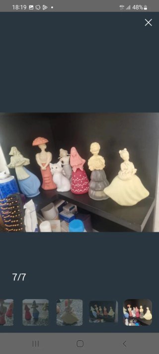 Colonias de avon vacias Figuras decorativas