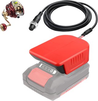 Adaptador Batería Cargador Carretes Eléctricos