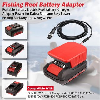 Adaptador Batería Cargador Carretes Eléctricos