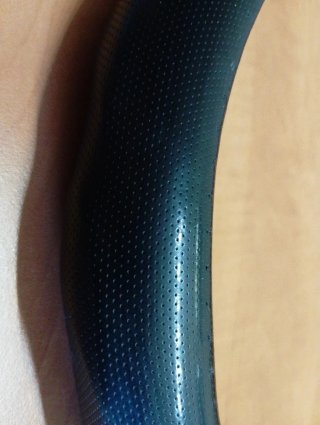 Funda para volante de coche negra