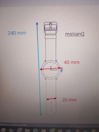Reloj MSTLANG Dorado y Marrón