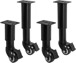 4 Ruedas para Muebles con Freno