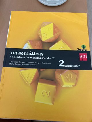 Matemáticas aplicadas a las ciencias sociales I...