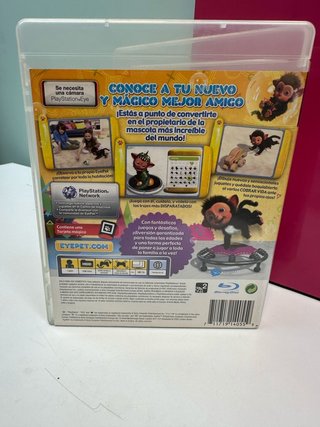 Videojuego PS3 Eyepet + Camara