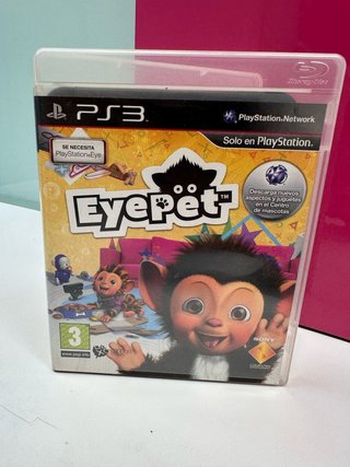 Videojuego PS3 Eyepet + Camara