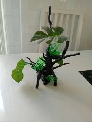Decoración Acuario Árbol