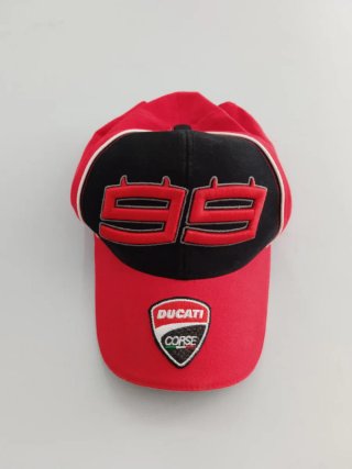 Gorra Ducati Corse Negra y Roja