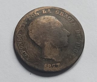 10 Centimos Alfonso XII 1877