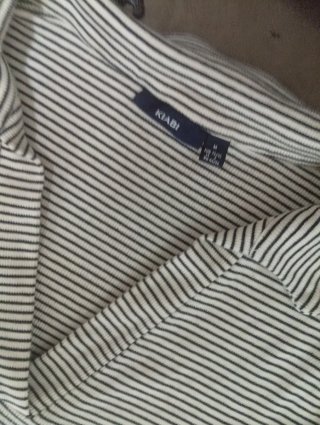 Body polo rayas manga larga