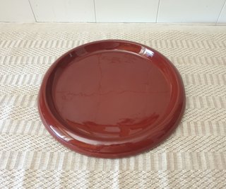 Casseruola terracotta coccio smaltata a due manici