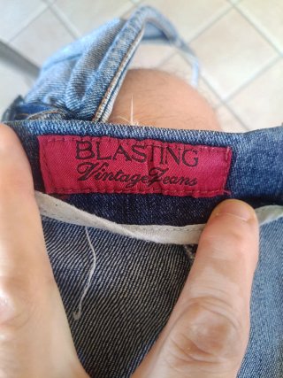 Tutina jeans elasticizzata donna S