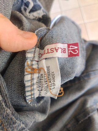 Tutina jeans elasticizzata donna S