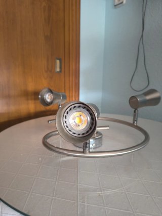 Plafón de techo dormitorio con bombillas incluidas