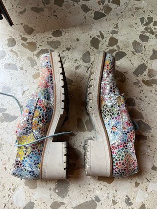 Zapatos multicolor