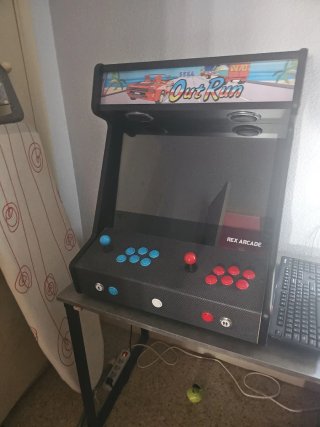 Bartop Rex Arcade Out Run Con Hyperspin.