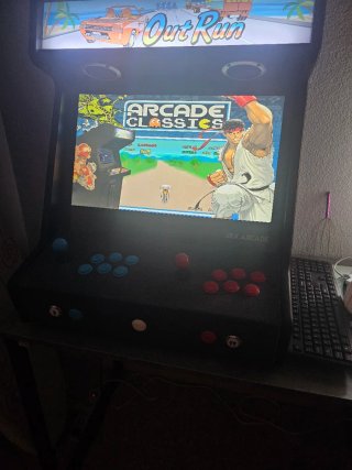 Bartop Rex Arcade Out Run Con Hyperspin.