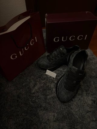 Scarpe Gucci Rhyton nere/grigie