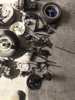 Lote despiece minimotos