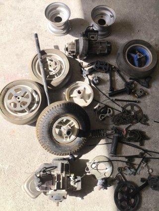 Lote despiece minimotos