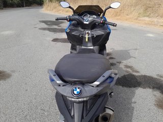 Maxi Scooter BMW Azul y Negra