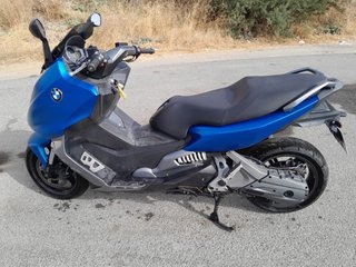 Maxi Scooter BMW Azul y Negra