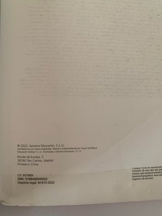 3ESO LENGUA Y LITERATURA CM SANTILLANA