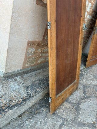 Puerta Mallorquina Madera Rústica