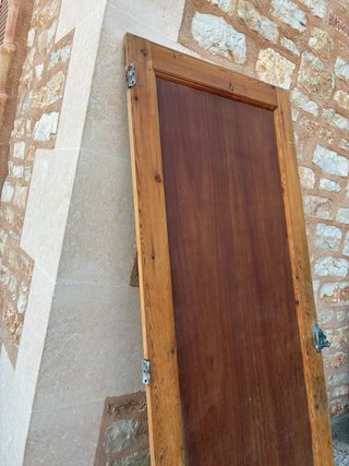 Puerta Mallorquina Madera Rústica
