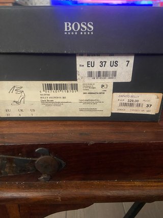 Sandalias de fiesta mujer Hugo Boss marrones