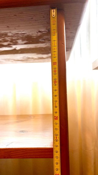 Mueble auxiliar pino macizo rústico vintage