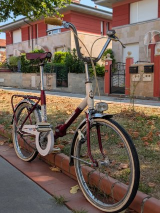 Bicicleta Mobylette GAC plegable