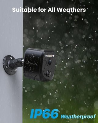 LEMNOI Cámara Vigilancia Exterior WiFi NUEVA