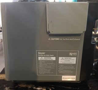 Calentador de agua instantáneo
