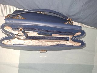Borsa Michael Kors Parker Blu Navy