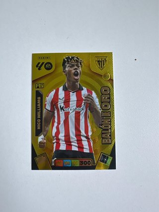 Nico Williams Balón de Oro Panini 469