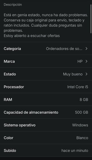 Ordenador HP All-in-One Pavilion 27