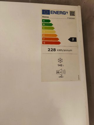Congelador Hisense blanco