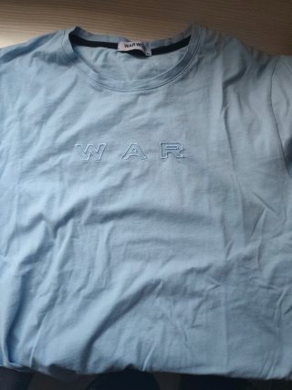 Camiseta WAR azul hombre XL