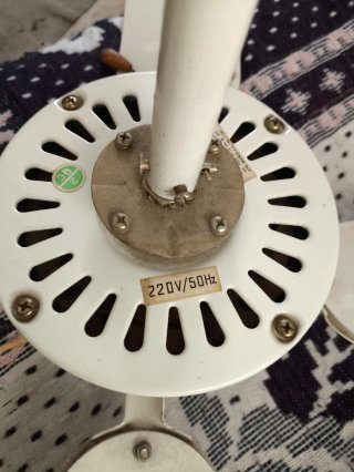 Ventilador/Lámpara Techo Blanco