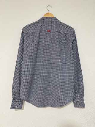 Camisa Superdry Cuadros Azul Talla M