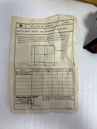 Intermitente Aleta BMW E30 Hella Derecho
