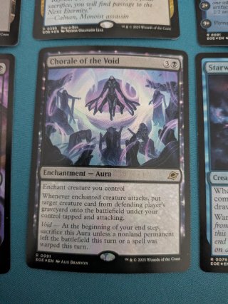 6 Cartas Magic Edge of Eternities FOIL Raras
