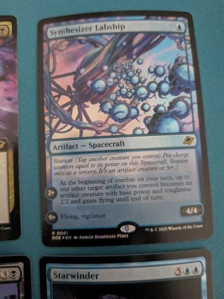 6 Cartas Magic Edge of Eternities FOIL Raras