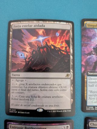 6 Cartas Magic Edge of Eternities FOIL Raras