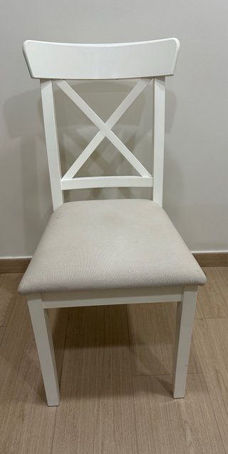 6 Sillas Ikea ROSENTORP/HALLARP Blancas