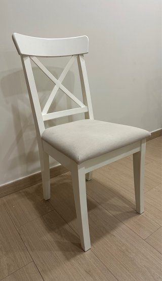 6 Sillas Ikea ROSENTORP/HALLARP Blancas