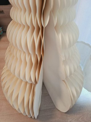 Árbol de Navidad de Papel Blanco