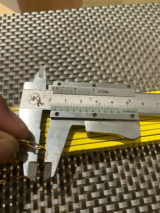 Cadena de oro 18k 63cn Ancho 4 mm  19 gr